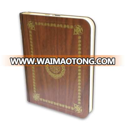 Manufacture colorful lights book style quran speaker for Muslim