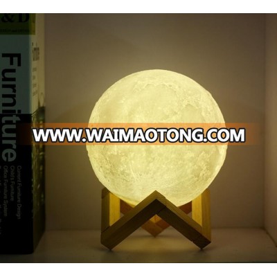 LED Light changeable 3D moon lamp quran speaker with quran player